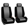 thumbnail image 1 of FH Group Edgy Piping Padded Car Seat Covers Fit For Car Truck SUV Van - Front Row, 1 of 1