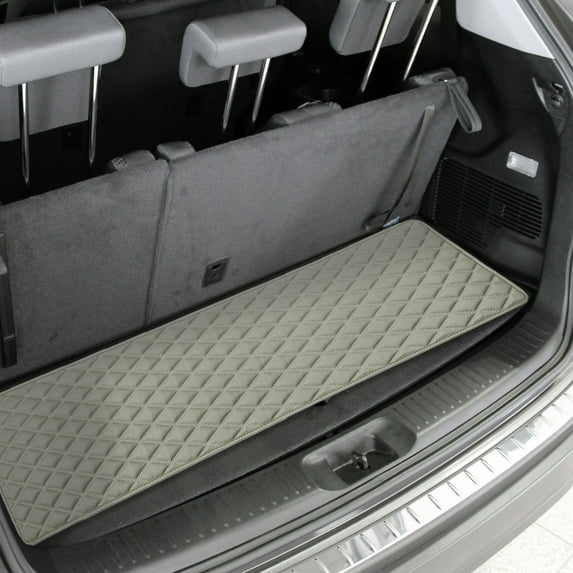 FH Group, Faux Leather Cargo Liner 14" For Car Truck SUV Heavy Duty Diamond Design, Non-Slip Surface, Spill & Debris Proof, UV Resistant and Easy to Install