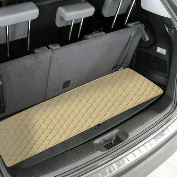 FH Group, Faux Leather Cargo Liner 14" For Car Truck SUV Heavy Duty Diamond Design, Non-Slip Surface, Spill & Debris Proof, UV Resistant and Easy to Install