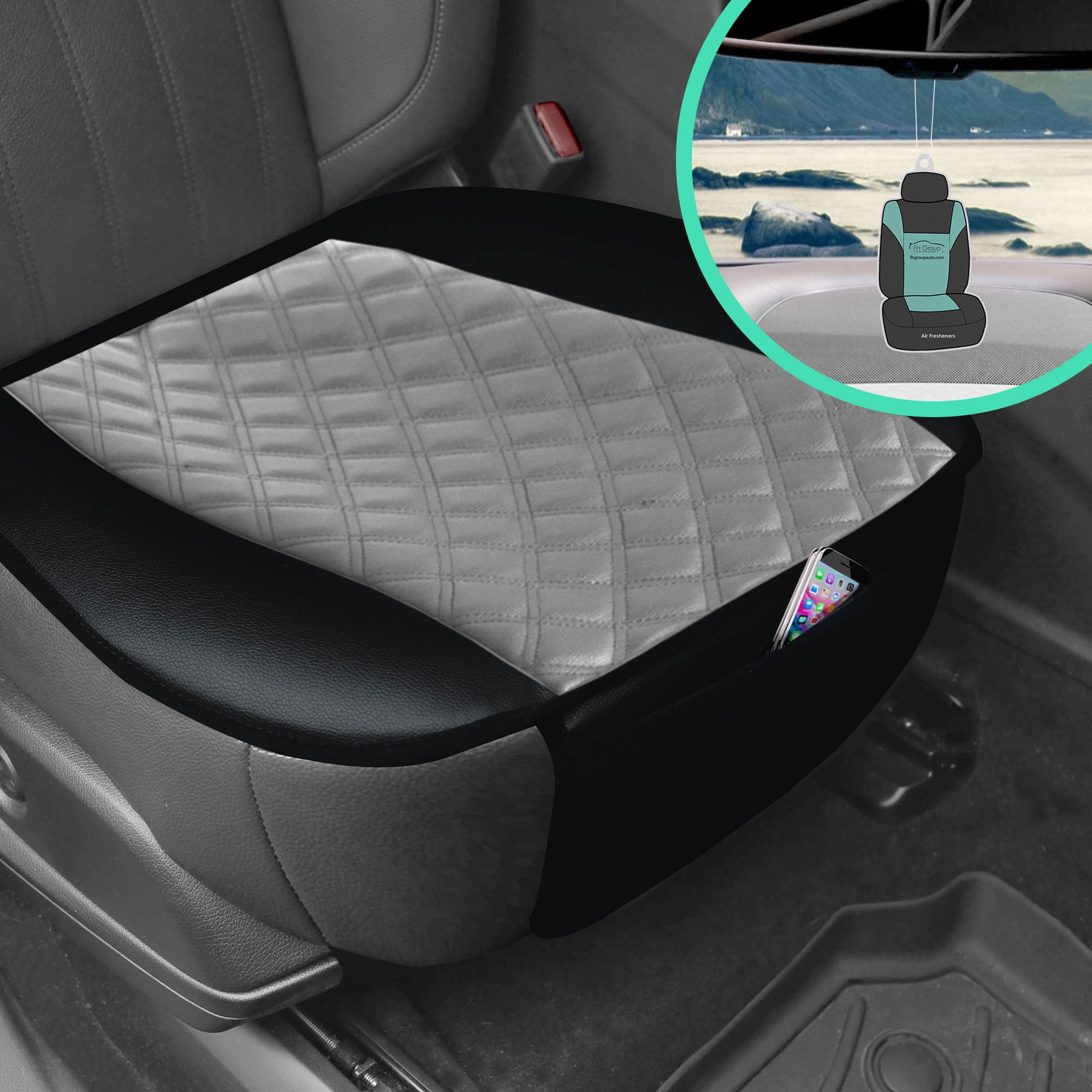 https://i5.walmartimages.com/seo/FH-Group-Faux-Leather-Seat-Cushion-Pad-with-Front-Pocket-and-Bonus-Air-Freshener_c77654ec-9fc4-4825-a405-7913a91d468f_1.2639fb94b6ca44c5cf57f7f28b86eb00.jpeg