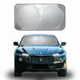 thumbnail image 1 of FH Group Foldable Car Windshield Sun Shade in Reflective Silver - Large, 1 of 10