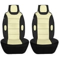 thumbnail image 1 of FH Group Leatherette Cushion Pads With 3D Air Mesh For Car Truck SUV Van - Front Set, 1 of 4