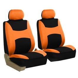 Dark Orange Abstract Grunge Car Seat Covers Pair, 2 Front Seat Covers, sale Car Seat Protector, Car Accessory, Seat Cover For Car