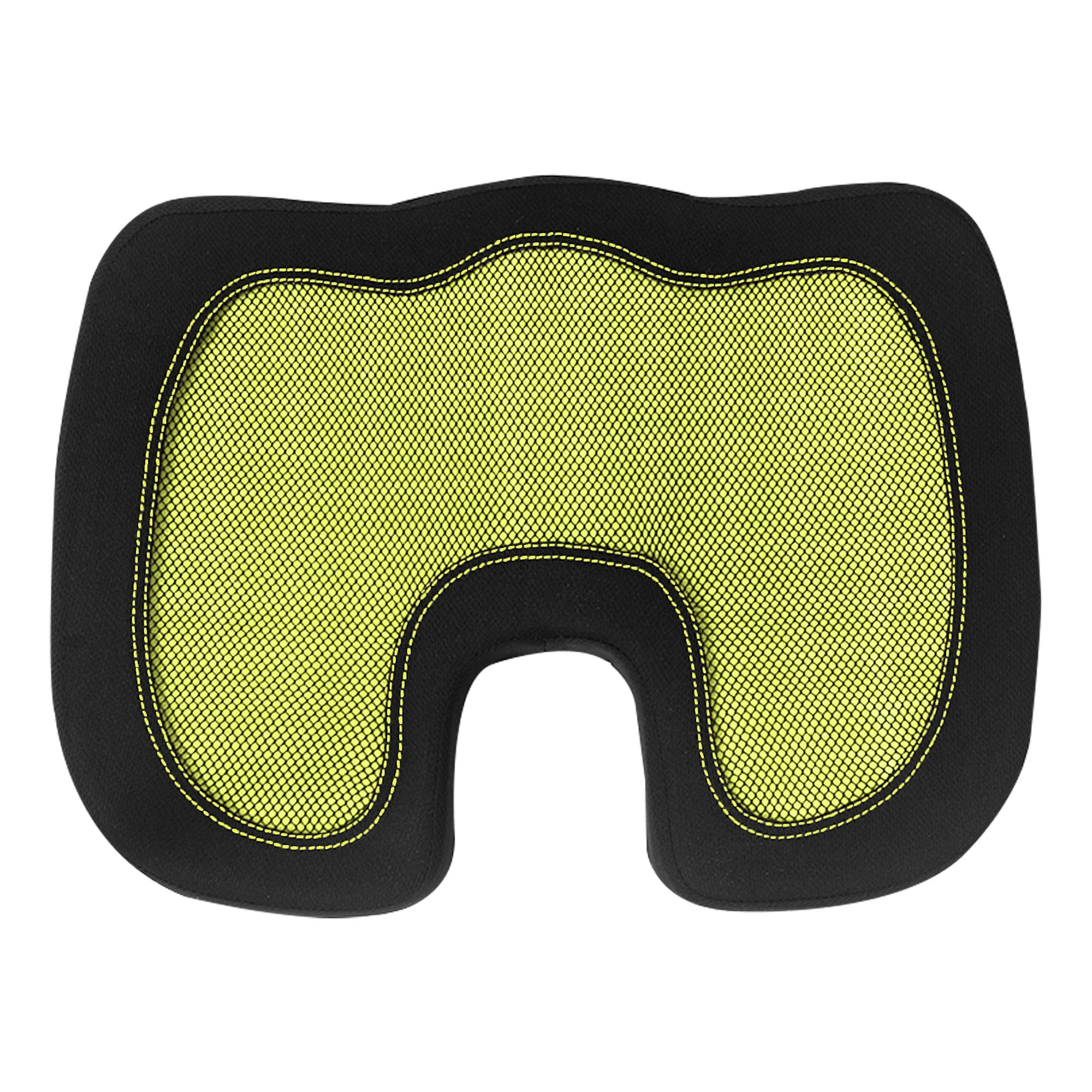 FH Group Memory Foam Seat Cushion - Tailbone Cushion - Cushion for Car,  Work, and Home