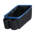 thumbnail image 1 of FH Group Multi-Use Tote Car Organizer with Cup Holders Universal Fit For Car Truck SUV Van, Portable Car Travel Organizer, Car Storage Bin - Blue, 1 of 11