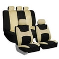 thumbnail image 1 of FH Group Multifunctional Cloth Seat Covers For Car Truck SUV Van - Full Set, 1 of 5