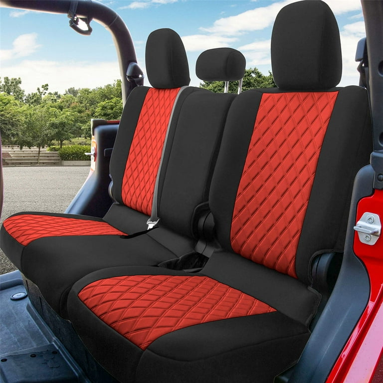 Jeep seat covers red online