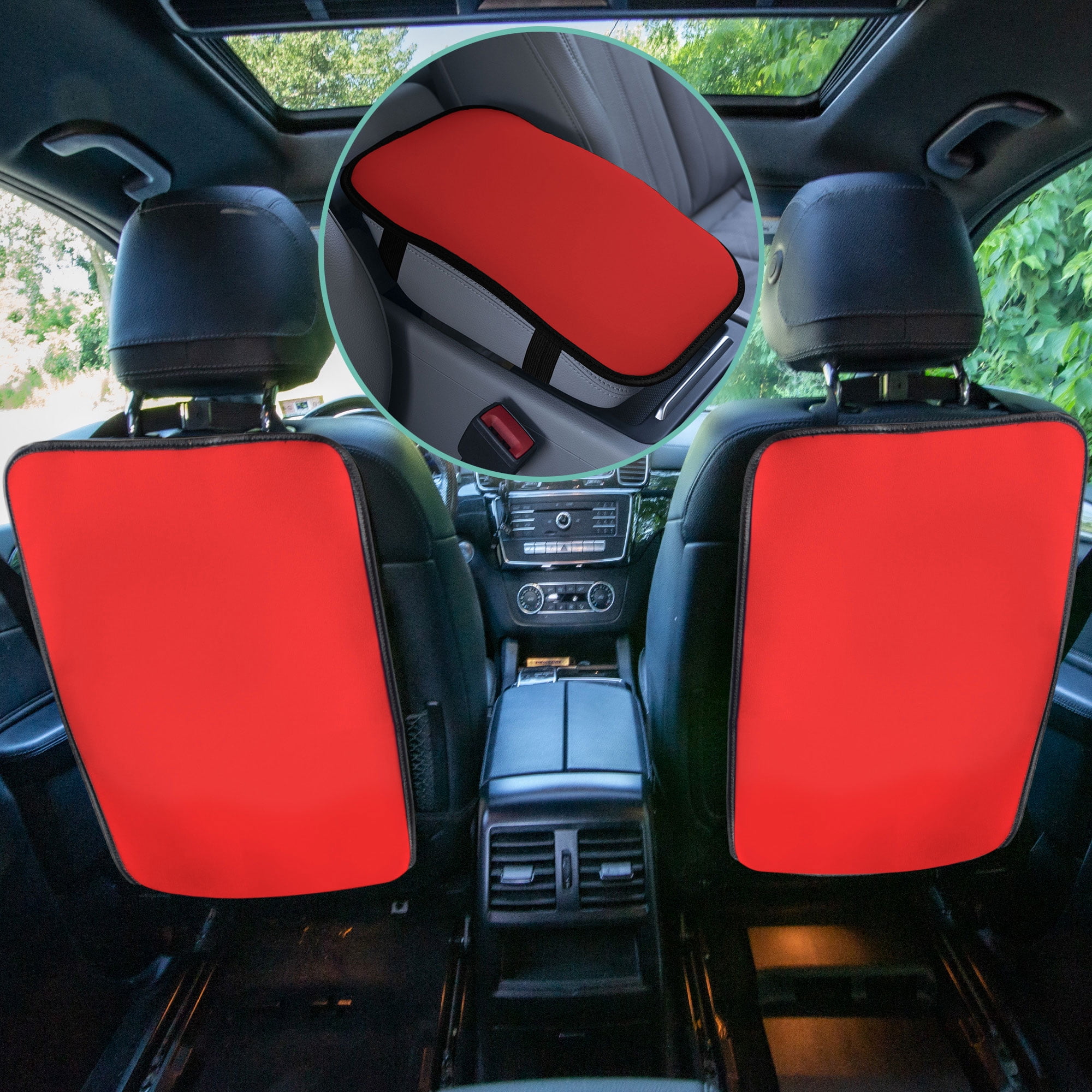 FH Group Neoprene Center Console Armrest Cushion for Car Van SUV