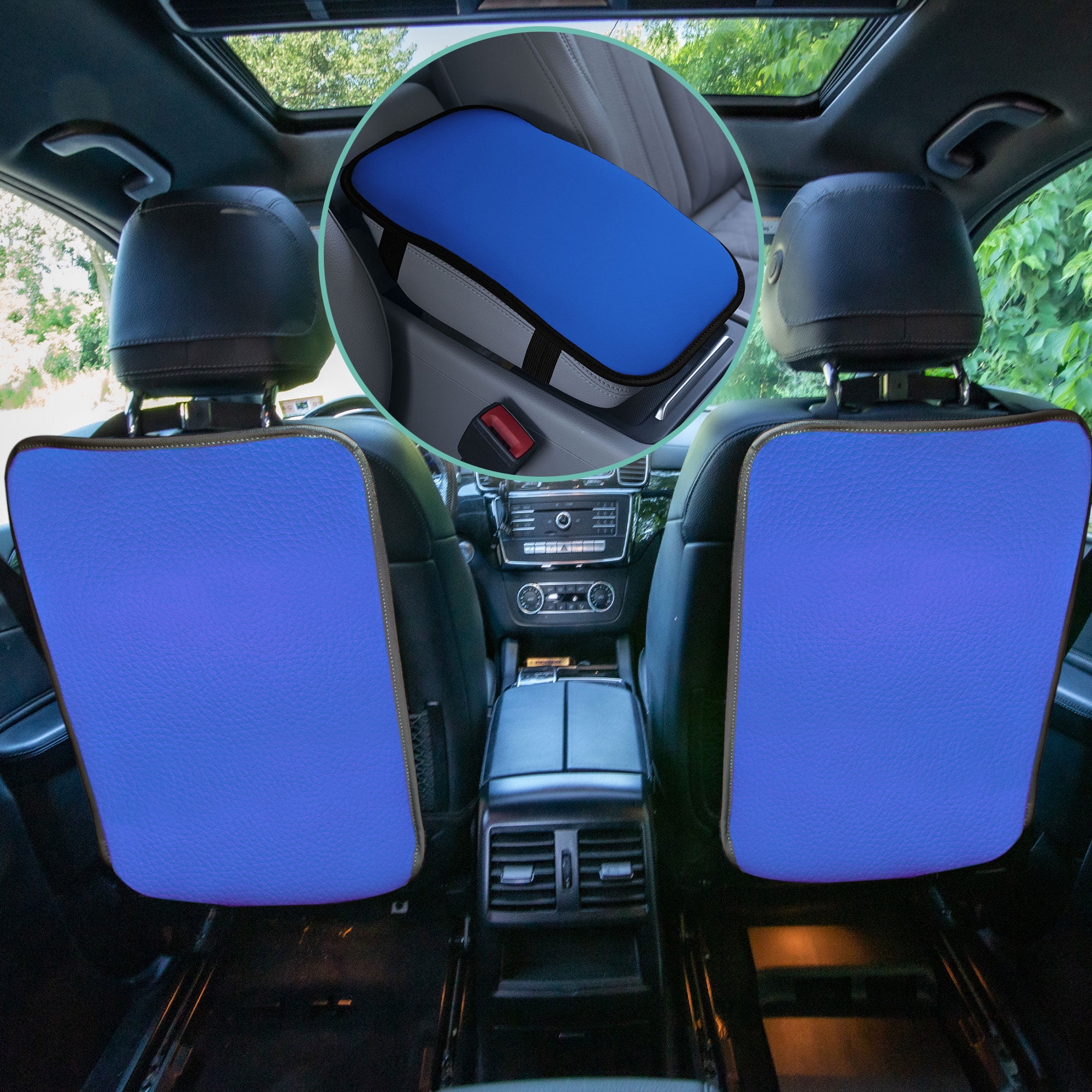 FH Group Neoprene Center Console Armrest Cushion for Car Van SUV