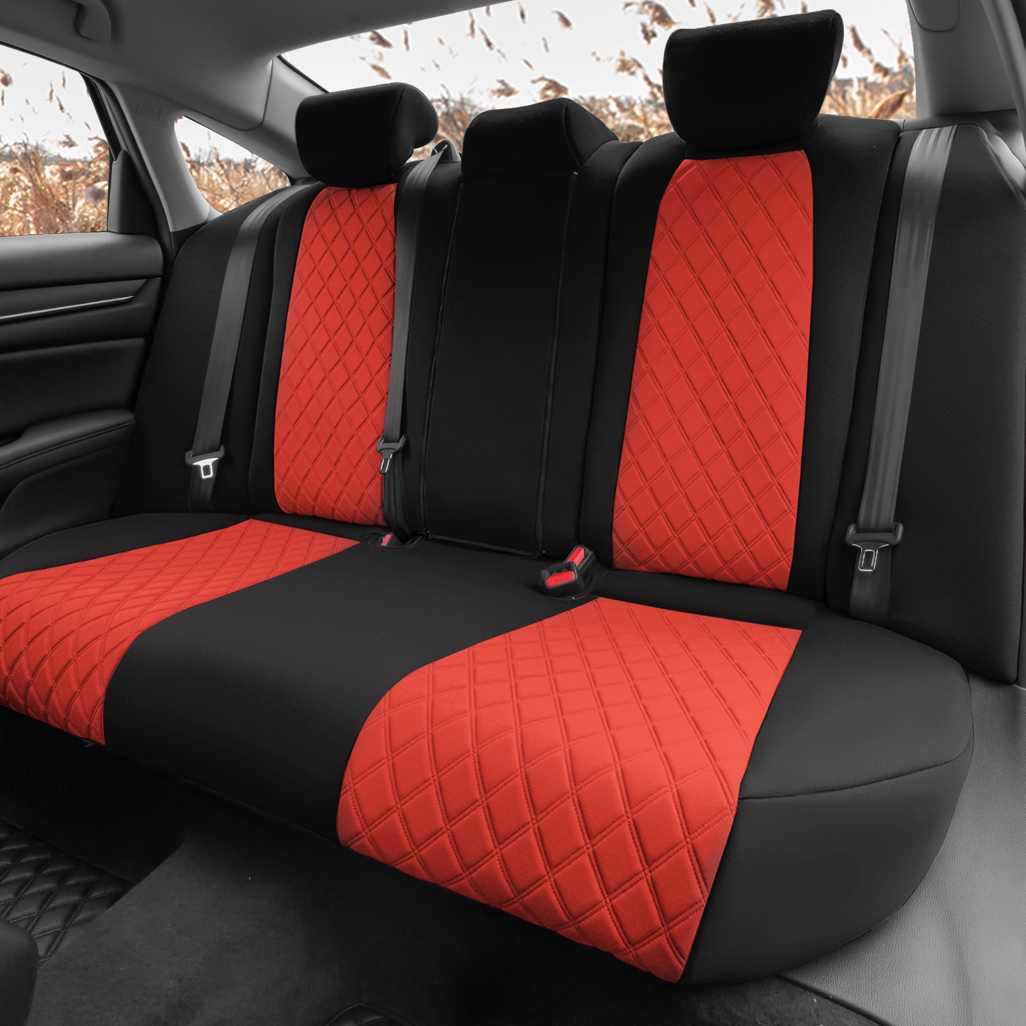 FH Group Waterproof Neoprene Custom Fit Car Seat Covers 2018-2024 Honda  Accord Sport SE Full Set
