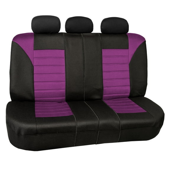 FH Group Premium 3D Air Mesh Seat Covers Fit For Car Truck SUV Van - Rear Bench