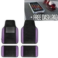 thumbnail image 1 of FH Group, Premium Carpet Floor Mats with Dash Grip Pad, 10 Colors, 1 of 7
