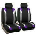 thumbnail image 1 of FH Group Premium Modernistic Universal Seat Covers Fit For Car Truck SUV Van - Purple Front Seats, 1 of 7