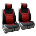 thumbnail image 1 of FH Group Premium Universal Fit Car Seat Cushions Set For Car Truck SUV Van Red - Front Set, 1 of 5
