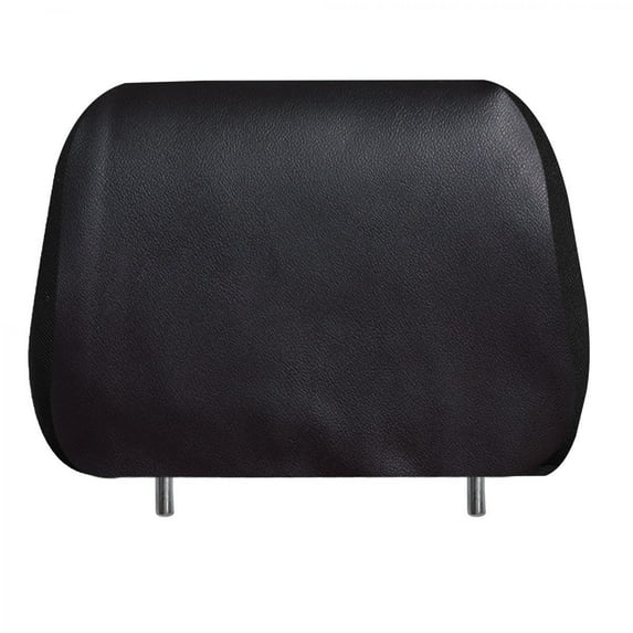 FH Group Premium Universal Fit Faux Leather Headrest Cover for Car, SUV, Truck