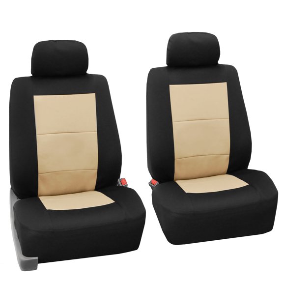 FH Group Premium Universal Waterproof Seat Covers Fit For Car Truck SUV Van - Front Seats