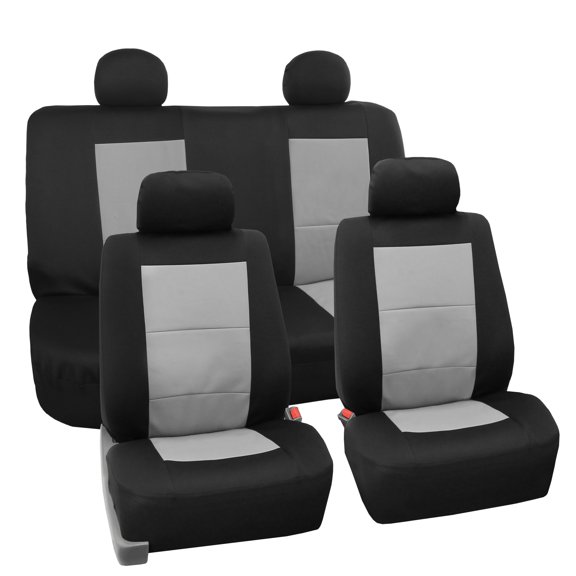 FH Group Premium Universal Waterproof Seat Covers Fit For Car Truck SUV Van - Full Set