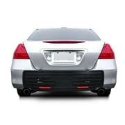 FH Group Rear Bumper Guard For Car SUV Truck Van, Bumper Shield Scratch Protector, Bumper Pad Black F16408BLACK