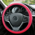 thumbnail image 1 of FH Group Silicone Car Steering Wheel Cover Snake Skin Design Fits 14.5" - 15.5", 1 of 4