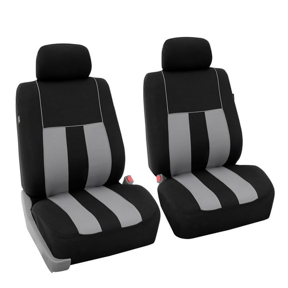 FH Group Striking Striped Universal Seat Covers Fit For Car Truck SUV Van - Front Seats