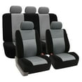 thumbnail image 1 of FH Group Trendy Elegance 3D Air Mesh Seat Covers Fit For Car Truck SUV Van - Full Set, 1 of 8
