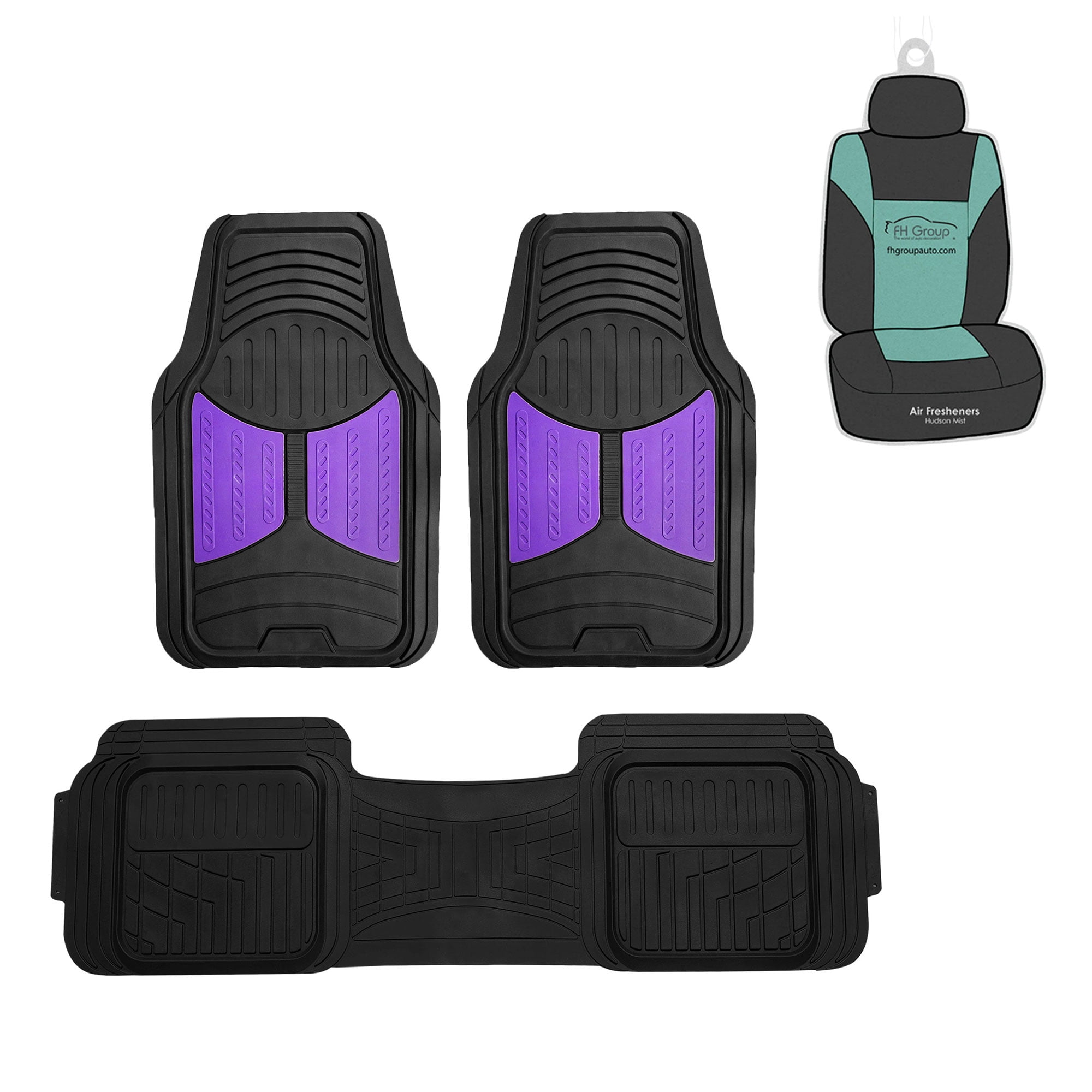 Purple car mats deals