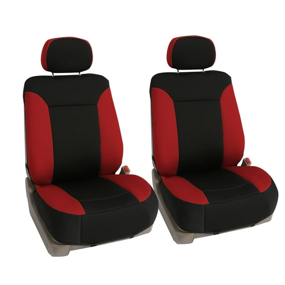 FH Group Ultimate NeoSupreme Quality Seat Covers Fit For Car Truck SUV Van - Front Seats