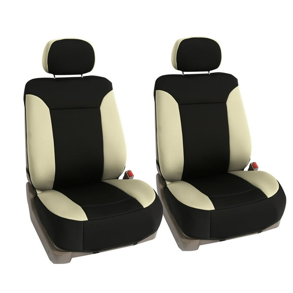 FH Group Ultimate NeoSupreme Quality Seat Covers Fit For Car Truck SUV Van - Front Seats