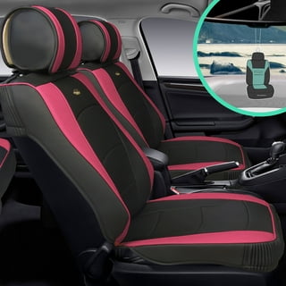 Pink PU Leather Car Seat Cover For Toyota Hyundai Kia BMW Fit Woman  Waterproof Automobile Covers Auto Universal Size From Lshl520, $104.82