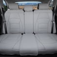 thumbnail image 1 of FH Group Ultra Comfort High Grade Leather Seat Covers For Car Truck SUV Van - Rear Set, 1 of 2