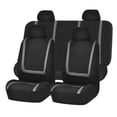 thumbnail image 1 of FH Group Universal Fit Cloth Car Seat Covers for SUV - Solid Bench w/ Steering Wheel Cover, 1 of 10