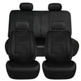 thumbnail image 1 of FH Group Universal  Faux Leather Fit Gallaxy13 Metallic Car Seat Covers for SUV, Sedan, Van - Full Set, 1 of 4