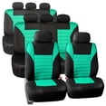 thumbnail image 1 of FH Group Universal Fit Car Seat Covers for Auto SUV 3D Mesh Mint - 3Row 8 Seaters, 1 of 8