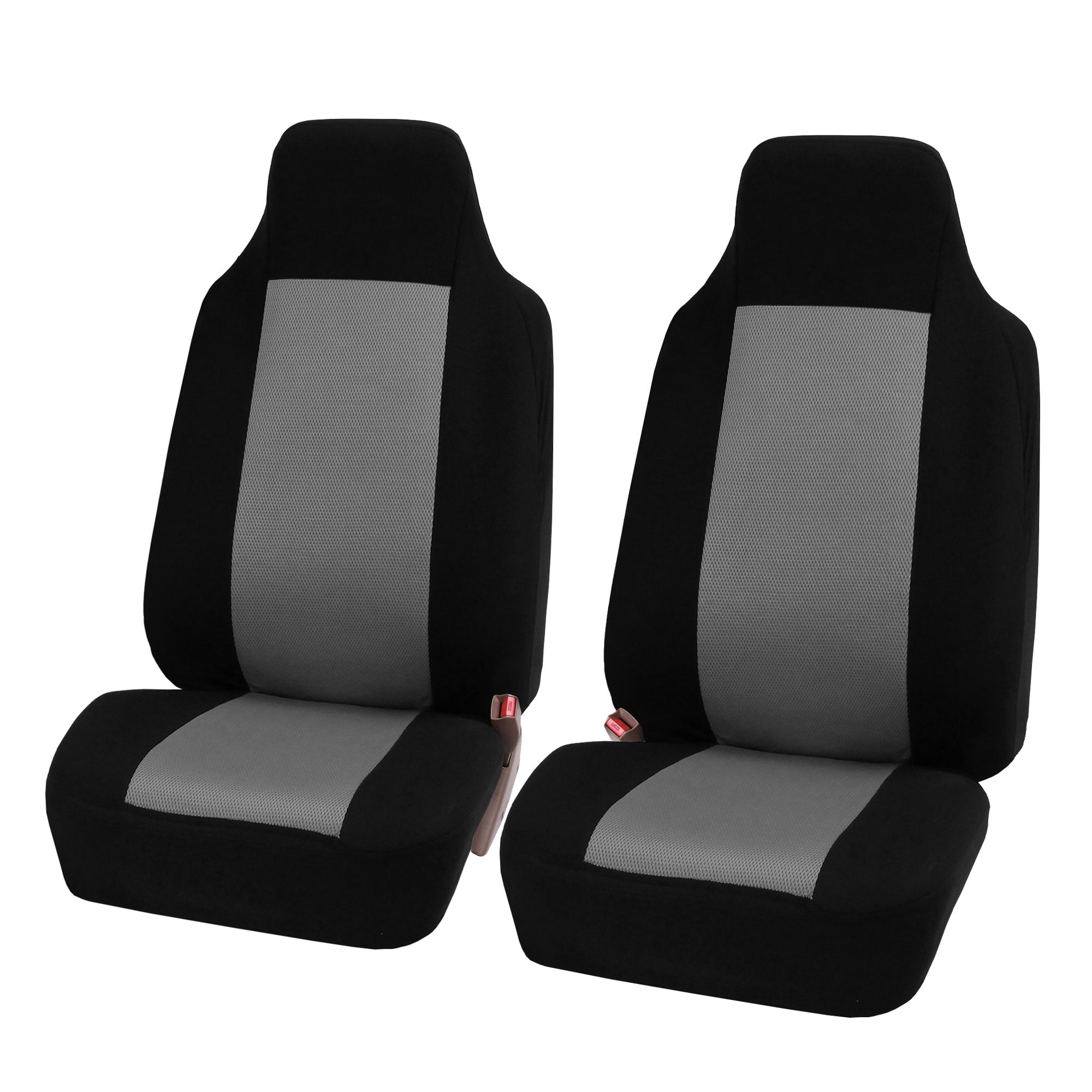 FH Group Universal Fit Cloth Car Seat Covers, Washable Easy to Install