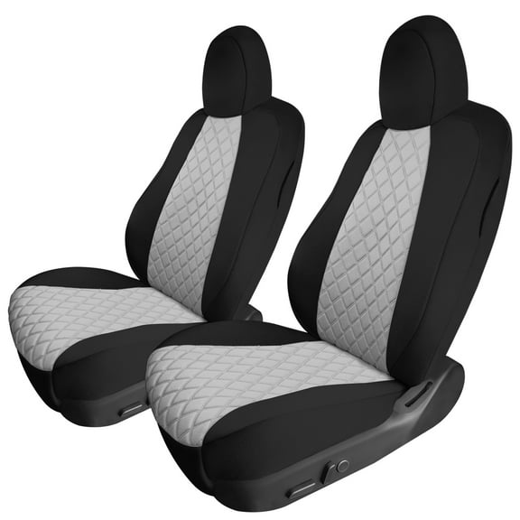 FH Group for 2020-2024 Tesla Model Y Waterproof Neoprene Custom Fit Made Car Seat Covers Full Set