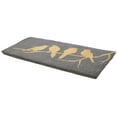 thumbnail image 1 of Fab Habitat Extra Thick Doormat - Handwoven, Durable - Natural Coir - Entryway, Front Door, Porch, Patio - Birds on Branch Gray (24"x 57" Thick), 1 of 7