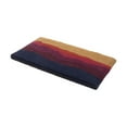 thumbnail image 1 of Fab Habitat Geometric Abstract Nature Extra Thick Doormat - Handwoven, Durable - Natural Coir - Entryway, Front Door, Porch, Patio - Shades of Dawn Orange Magenta (18" x 30" Thick), 1 of 8
