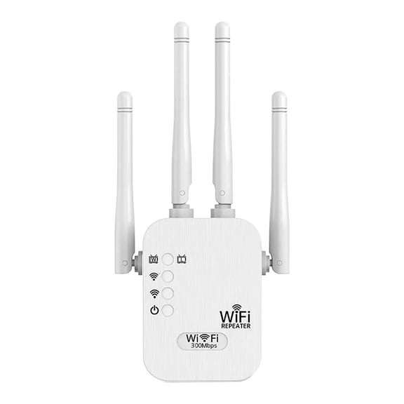 FHBVT 300Mbps WiFi Extender Signal Booster Wall Penetration Network Amplifier Home Office WiFi Repeater Wireless Signal Range Extender for Internet Dead Zone Full Coverage Stable Connection