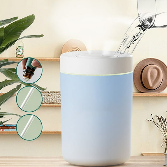 FHBVT 4L Cool Mist Humidifiers with Auto Shut-Off & Sleep Mode, Aromatherapy Diffuser for Baby Nursery, Bedroom & Large Room, Quiet & Safe Air Moisturizer for Plants & Skin
