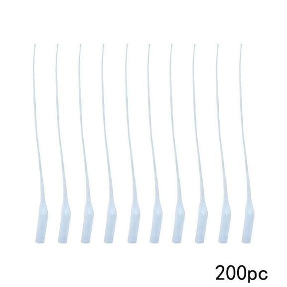 FHBVT 500-Pcs 2-Size Plastic Glue Tip Extender Precision Applicator Anti-Clogging For Arts Crafts Model Car Wooden Kit Adhesive Dispensing Thanksgiving Christmas New Year DIY Craft Accessory