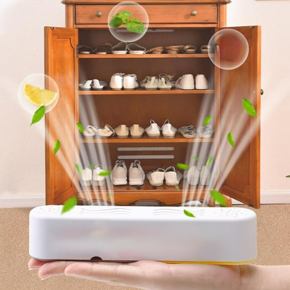 FHBVT Activated Carbon Shoe Odor Removal Box, Deodorizer with Aromatherapy, Absorbs Foot and Shoe Odor, Keeps Your Shoe Cabinet Fresh, Compact and Reusable, Ideal for Home, Office, and Public Spaces