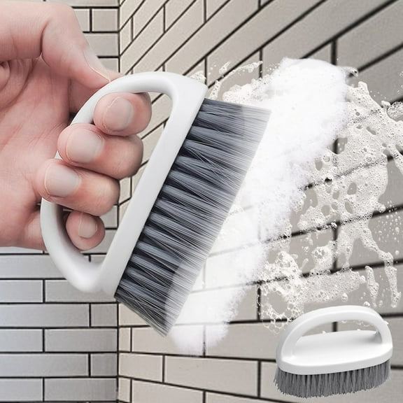 FHBVT Brush Household Laundry Brush, Soft Bristles for Deep Cleaning Clothes, Shoes, and Household Surfaces, Multifunctional Tool for Walls, Floors, Kitchen Surfaces, Removes Stubborn Stains
