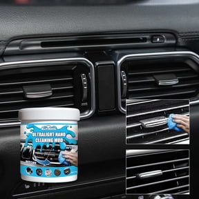 FHBVT Car Cleaning Gel, Reusable Adhesive Cleaner for Car Ventilation, Keyboards, Remote Controls, Easy Dirt Removal from Small Gaps, No Mess, Safe for Electronics and Surfaces