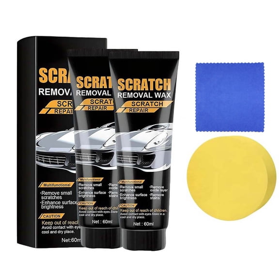 FHBVT Car Scratch Repair Cream 60ml Paint Polishing Coating Scratch Removal Retrofit Paste 9H Ceramic Hydrophobic Technology Glossy Finish Easy Application Long-Lasting Protection for All Surfaces