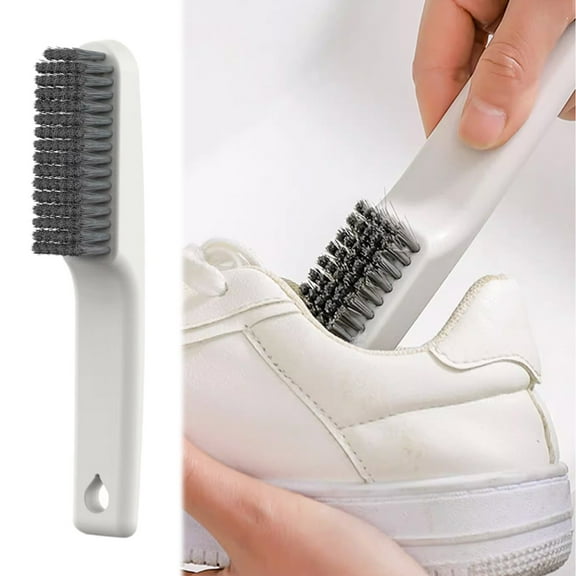 FHBVT Carpet Brush Scrub Brush Cleaning Brush with Soft Bristles Gentle on Clothes Shoes Effective Stain Removal Ergonomic Handle Hanging Hole Storage Bathroom Laundry Household Cleaning Tool