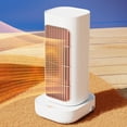 thumbnail image 1 of FHBVT Ceramic Fan Heater Space Heater Household Heater Multi-Function Shaking Fan, Fast Even Heating Adjustable Temperature 3 Heat Settings Safe Overheat Protection for Home Bedroom Living Room, 1 of 9