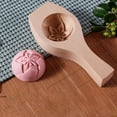 thumbnail image 1 of FHBVT DIY Steamed Bun Mold, Wooden Flower-Shaped Mold for Baking Cakes, Pastries, and More, Non-Stick and Easy to Clean, Ideal for Home Baking, Party Favors, and Cooking Gifts, 1 of 4