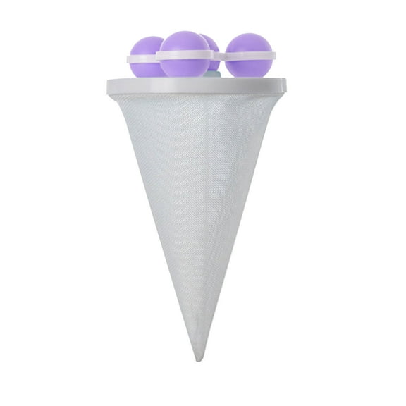 FHBVT Floating Lint Hair Catcher for Washing Machines, Reusable Pet Hair Remover, Laundry Ball Filter for Clothes, Stops Lint and Hair from Clogging, Perfect for Pet Owners and Laundry Lovers