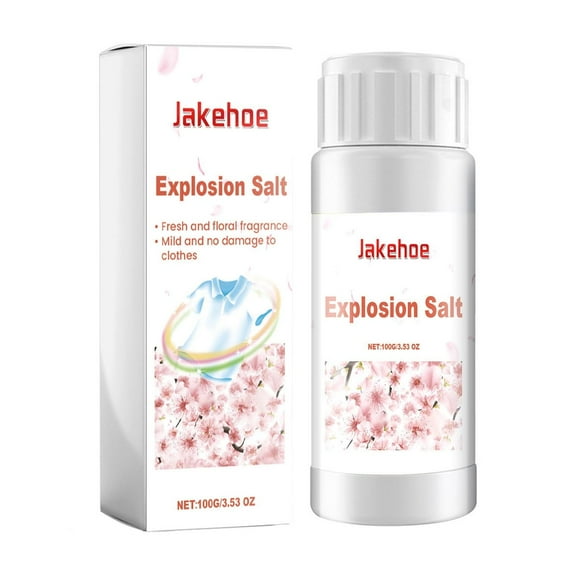 FHBVT Floral Explosion Brine Yellowing Clothes Detergent Powder, High-Efficiency Laundry Stain Remover Removes Stubborn Stains from Fabrics Works on White Dark Colored Clothes Ideal Everyday Laundry