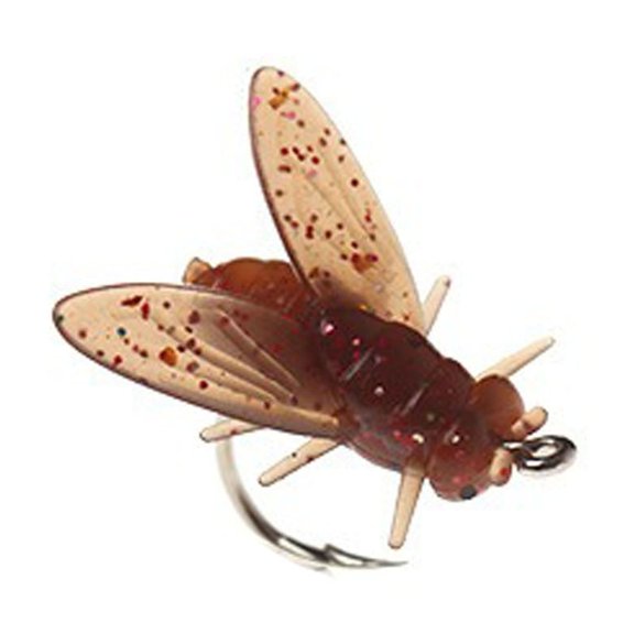 FHBVT Fly Fishing Lures 30PCS Soft Fly Hook Bait with Fish Attractant Lifelike Fishing Lures for Freshwater Saltwater Trout Bass Fishing Gear Accessories Holiday Party Favors Outdoor Supplies